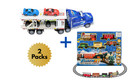 Battery Operated Train Set W  Lights Sound   Semi Truck Toy Gift Kids