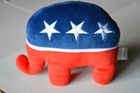 Official Republican National Committee Patriotic Elephant Pride 2004 Gw Bush