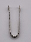 Opulent Sterling Silver Sugar Tongs