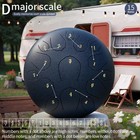 Rain Drum For Outside Garden steel Tongue Drum 12 Inches Musical Instruments    