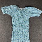 J crew Liberty Of London Jumpsuit Girls 8 Floral Puff Sleeve