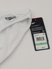Speedo Mens Size 34 Powerflex Eco Brief Beach Swim Suit White Nwt