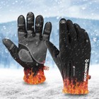 -10    Waterproof Winter Warm Ski Snow Gloves Thermal Touch Screen For Motorcycle