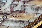  Vintage Scupltured Artini Engraved Framed Art Kids Handpainted 4-d Lot Of 3