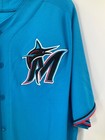 Peyton Burdick  22 Miami Marlins Game Used Jersey Spring Training Size  46