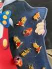 Roger Rabbit Store Display W  22 Lapel Pins On Card Jessica 1988 Walt Disney
