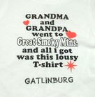 Grandma   Grandpa Went To Smoky Mountains Gatlinburg Tn Baby 12 Months Size