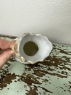 Vintage Painted Ornate With Gold Floral Vase