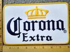 1 Big Corona Extra Beer Jacket   Man Cave  Iron On Patch  Free Shipping