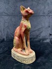 Authentic Ancient Egyptian Antiquities Cat Statue Of Goddess Bastet Cat Egypt Bc