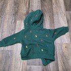 Boys Green Polo Ralph Lauren Pony Logo Aop Ponies Full Zip Hoodie 9 Months