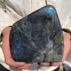 2 3lb Natural Gorgeous Labradorite Quartz Crystal Stone Specimen Healing