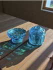 Le Smith Fairy Lamp Colonial  Peacock Blue  Excellent Condition