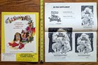 Disney Fox   The Hound Exhibitor Manual Pressbook   Ad Supplement Laminated