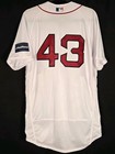 2023 Boston Red Sox Ceddanne Rafaela  43 Rookie Team Issued Home White Jersey