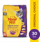  2 Pack  Meow Mix Original Choice Dry Cat Food  30 Lb  Bag