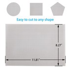 Sotee 4 Pack - 304 Stainless Steel Woven Wire Mesh 20mesh-11 8  X 8 27   Gray