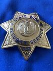 State Wide Security Badge  132 In Amazing Condition Blackinton 7 Point Star Nice