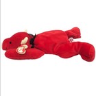 Vintage Ty Pillow Palls Red The Bull 14   Plush 1997 Stuffed Animal Toy W  Tags