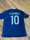 Ousmane Dembele Signed Psg Home Shirt With Coa Included 