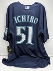 Ichiro Suzuki Signed Nike Seattle Mariners Jersey Vsa Coa All Star Mlb Hof