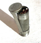 Vintage Marbles Gladstone Pat 1900 Pocket Match Safe Holder And Strike