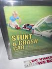 Vintage 1975 Ideal Evel Knievel Stunt   Crash Car New Sealed Afa 80      