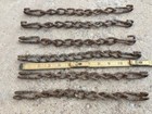 Vtg 12  Rustic Rusty Country Farm Salvage Primitive Art Flower Pot Hanger Chain