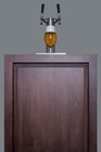 Summit Sbc58blbiada 24 w 5 5 Cu  Ft  Built-in Beer Double Tap