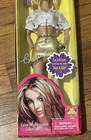 New 2001 Play Along Britney Spears Not A Girl White Top Gold Skirt  Doll 25000 