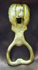 Saluki  feathered  Bottle Opener In Bronze