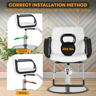 Barber Chair Styling Salon Work Station Beauty Rotating Salon Spa Equipment