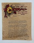 Miller Brothers 101 Ranch Letterhead - Typed And Signed Letter From C  W  Finney