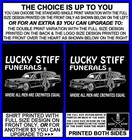 Funeral All Men Cremated Equal Undertaker Grave Skeleton Hearse Skull T-shirt