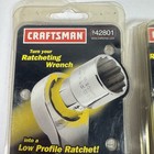 Craftsman 942800   942801 8 Pc Wrench Sockets Metric   Standard Lot