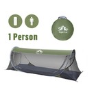 Nght Cat Camping Cot Bed With Mosquito Tent Portable Outdoor Sleeping System