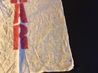 U2     war    1983 Promo Cloth Flag  17    X 10 3 4   