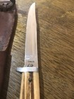 Vintage Queen Fixed Blade Knife Stainless Steel