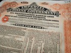 China 1908 Imperial Railway Tientsin Pukow 100 Sterling Bond Loan Share Waterlow