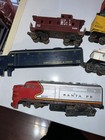 Vintage Lot Of 11- 1950s Lionel Train Set With Train Parts And Accessories