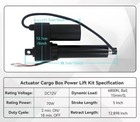 Power Lift Actuator For John Deere 4x2 6x4 Th Ts Tx M Gator Am133408 Bm21468