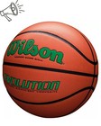 Hot Sale Wilson Evolution Color Game Basketball Green  Size 7