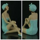 Retro   Vintage Bathing Beauty Art Deco Miami Beach Nautical Mermaid Figurine  