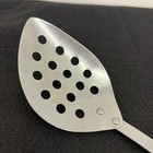 Vtg Kaylan Stainless Steel Slotted Spoon Bakelite Kitchen Utensil Leaf Petal