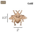 Jaye s Studio Golden Bee Napkin Rings Set Of 4
