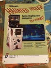 Midway Haunted House Arcade Game Sign