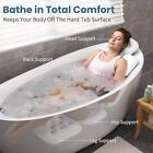 Full Body Bath Pillow For Bathtub  Thick Bathtub Cushion With Laundry Bag  Luxur