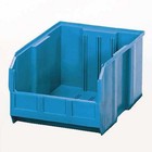 Quantum Storage Systems Qus255bl Hang   Stack Storage Bin  Polypropylene  Blue 