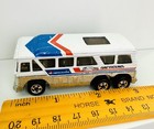 Hot Wheels Vintage 1980 Greyhound Mc-8 Bus White Bw Blackwall Hk Hong Kong