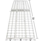 Black Widow 10  Aluminum Hd Folding Arched 3-piece Motorcycle Ramp